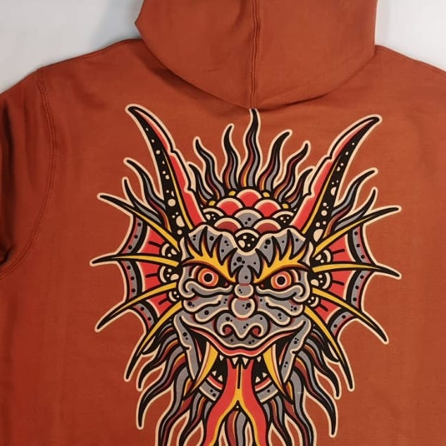 Hell Bound Hoodie - Copper image 5