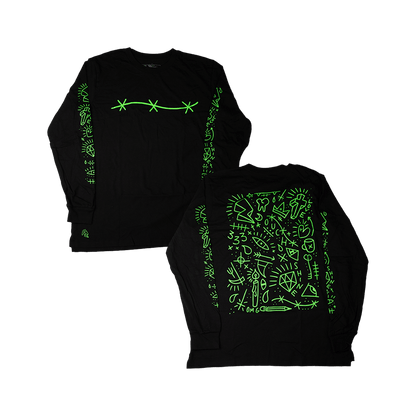 Love Hurts Longsleeve - Black image 0