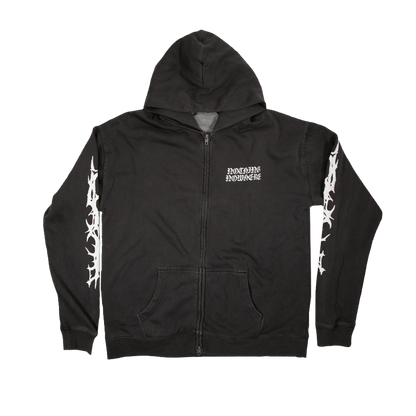 Cult Zip Hoodie - Faded Grey image 1