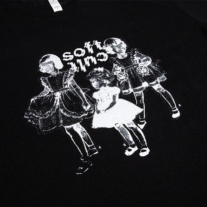 Baby Doll Tee - Black image 1
