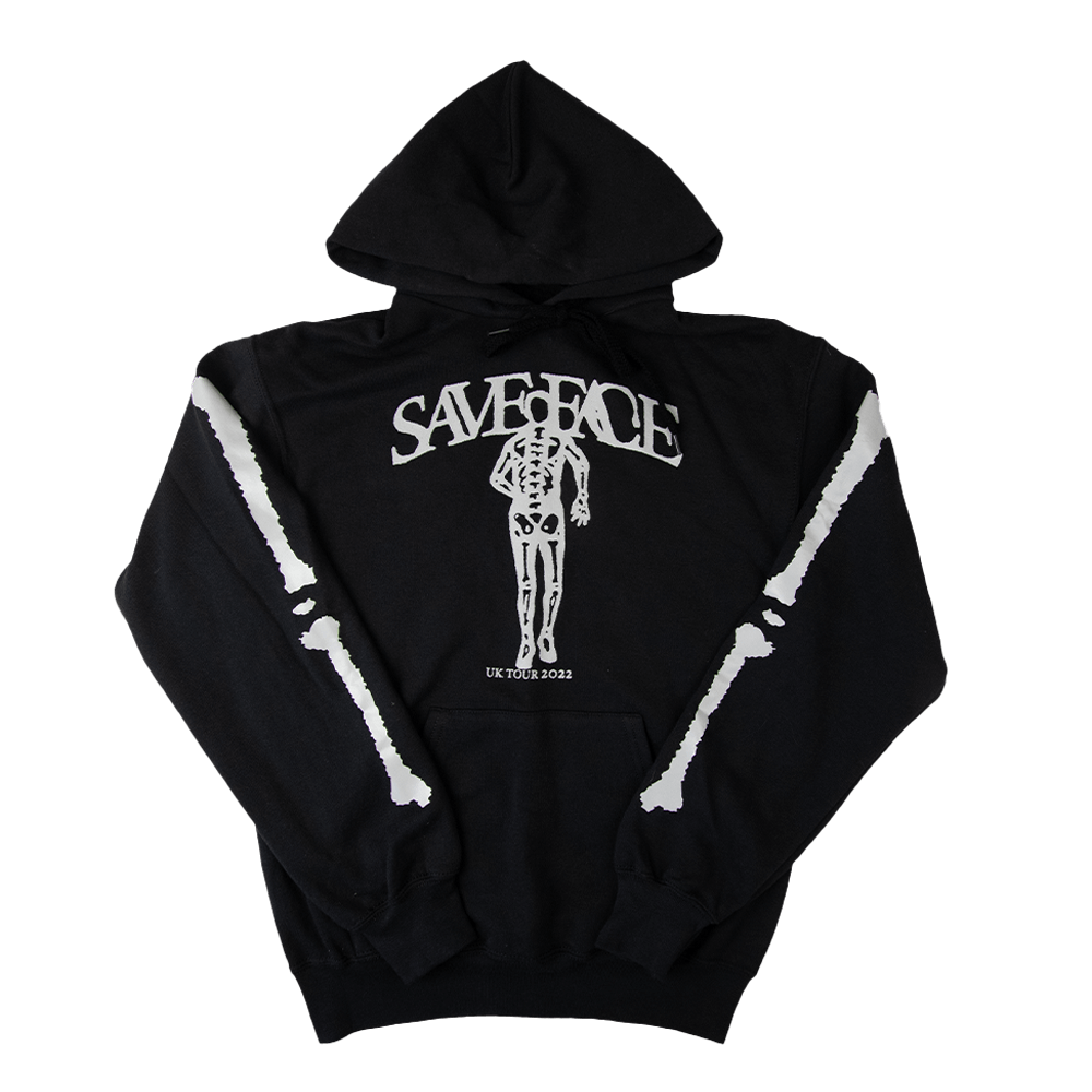 Skeleton Hoodie - Black image 0