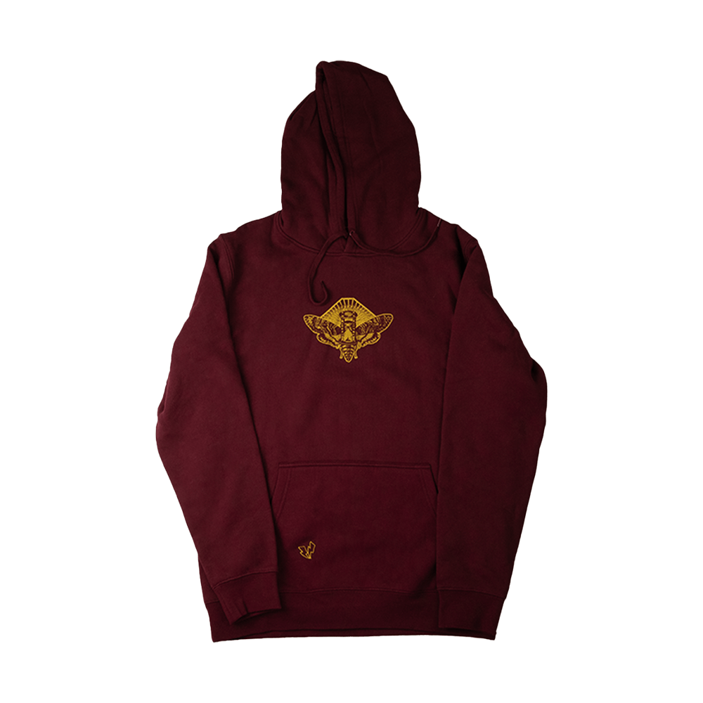 Killing Time Hoodie - Burgundy image 0