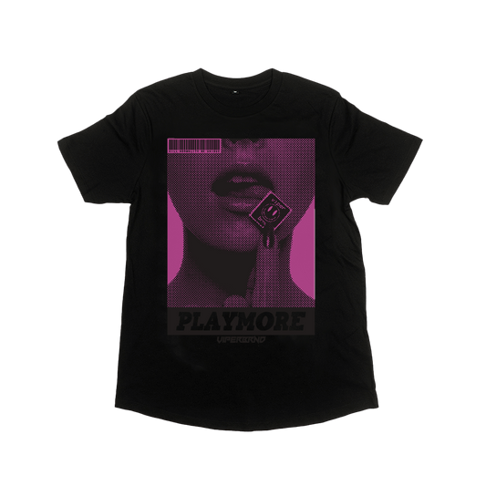 PLAYMORE Tee - Black (Longline) image 0