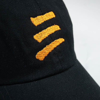 Embroidered Logo Hat - Black image 3