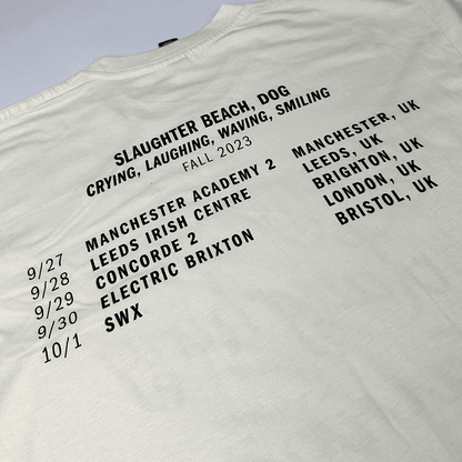 CLWS UK Tour 23 T-Shirt - Ecru image 4