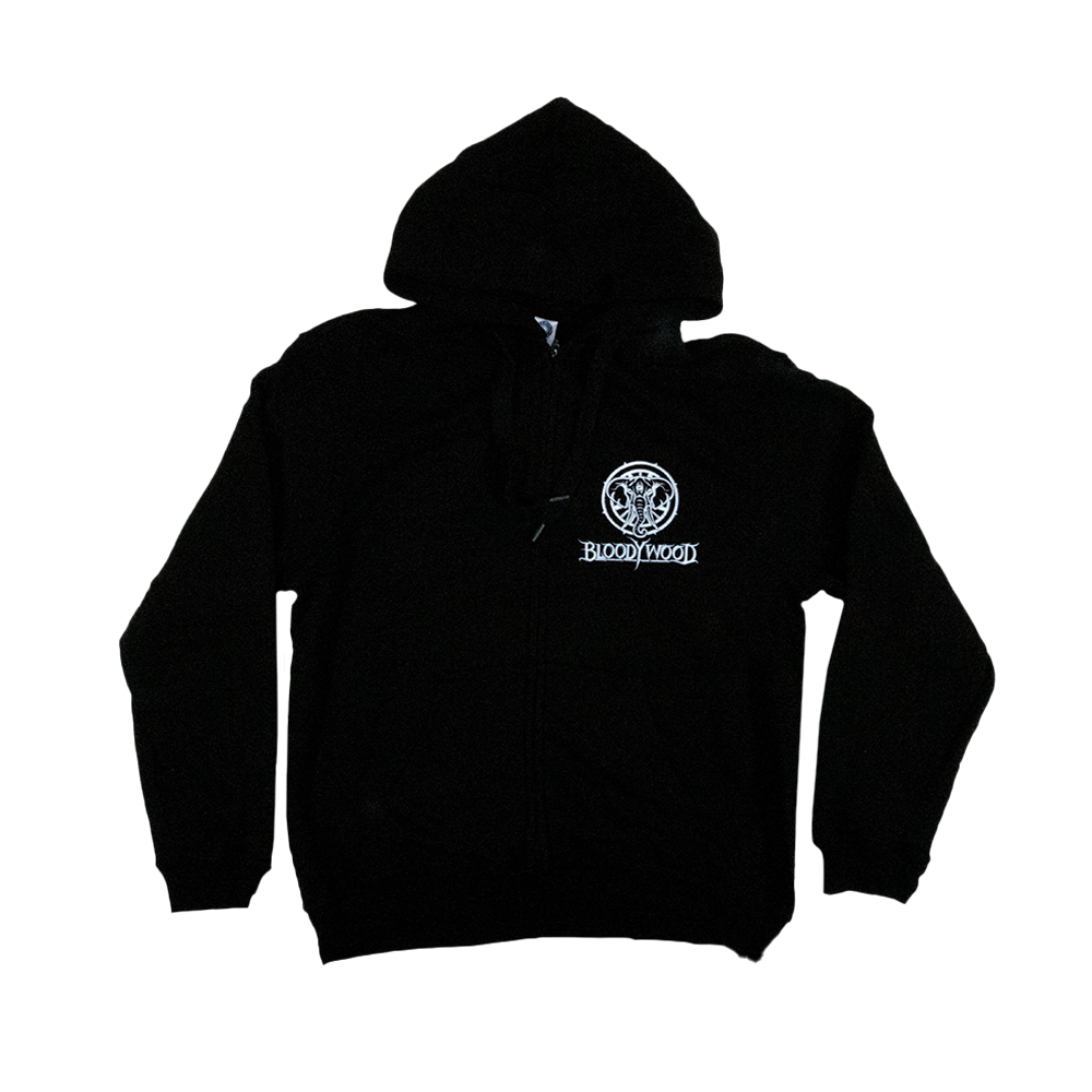 Warpaint Zip Hoodie - Black image 1