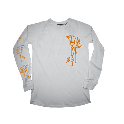 Roses for the Dead Longsleeve - White image 0