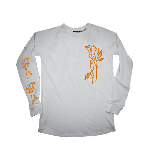 Roses for the Dead Longsleeve - White image 0