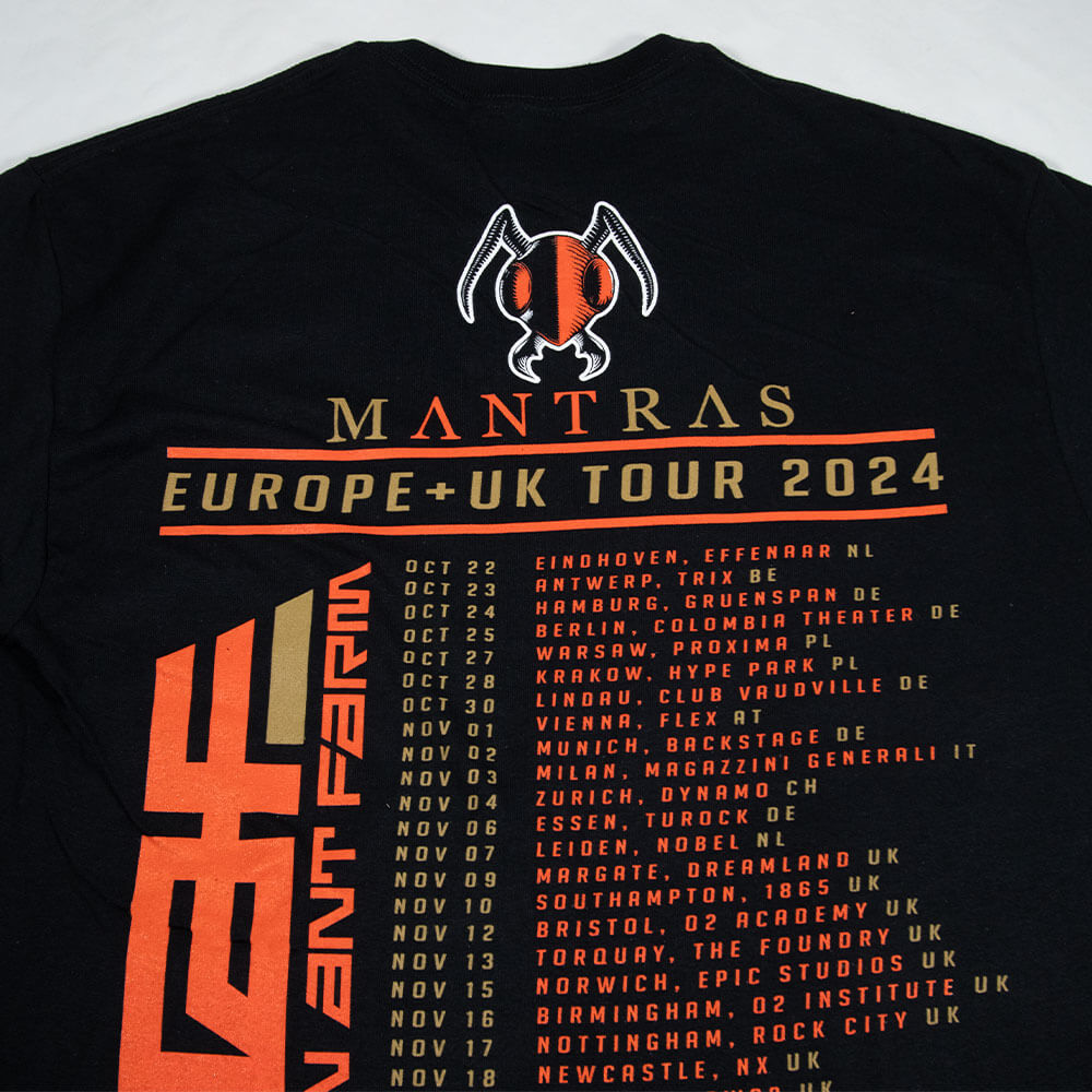 Metal Ant EU+UK Tour 24 Tee - Black image 4
