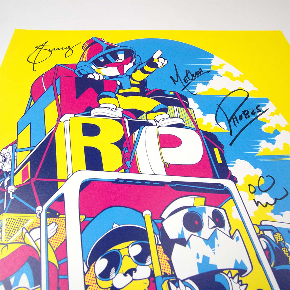 Toriyama TWRP Poster (Signed) image 1