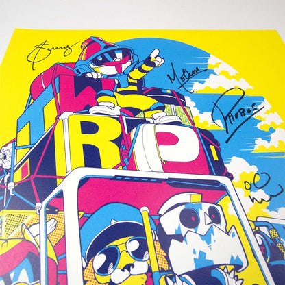 Toriyama TWRP Poster (Signed) image 1