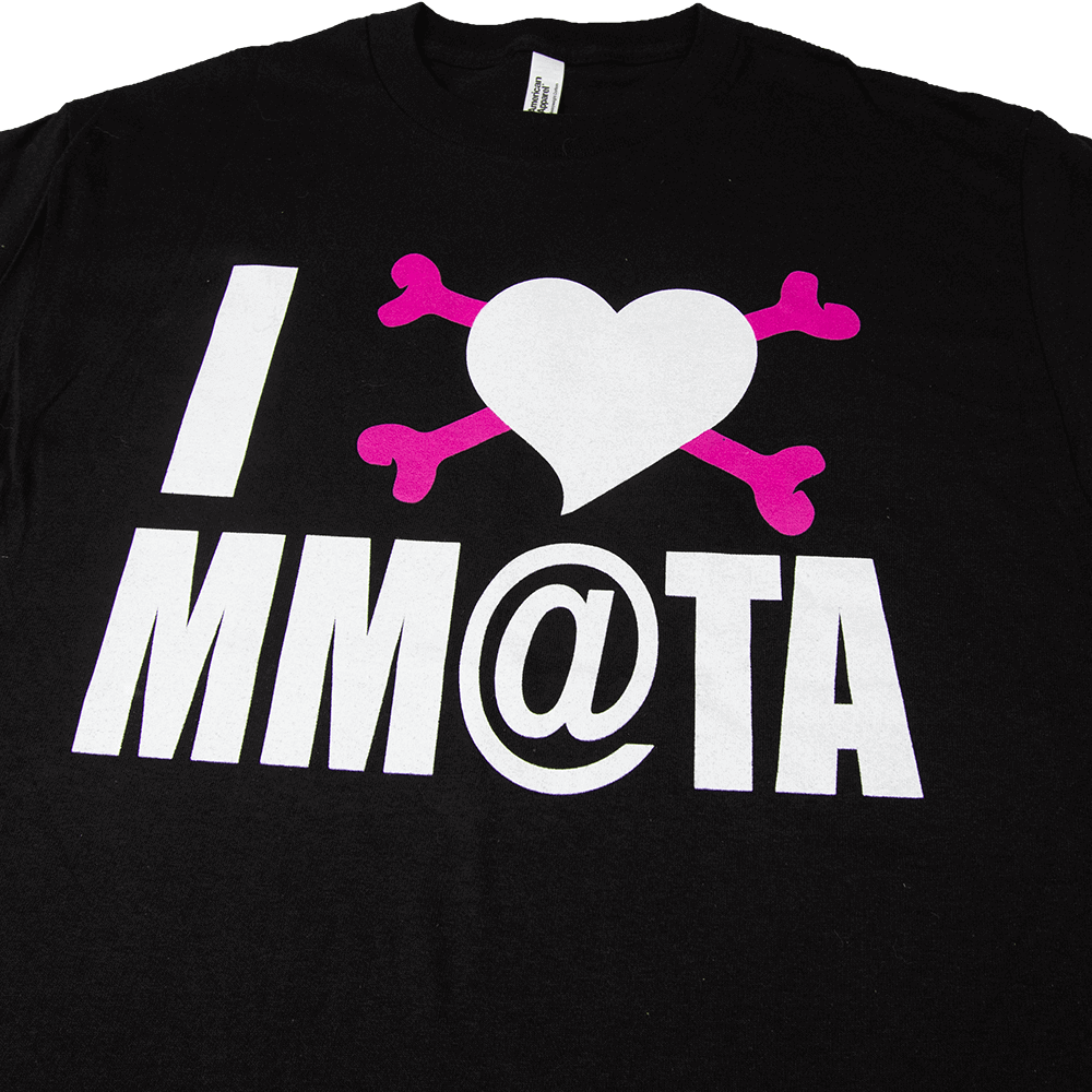 I Heart MM@TA T-Shirt - Black image 1