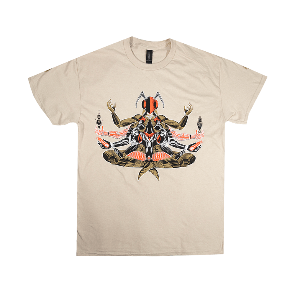 Mantras EU+UK Tour 24 Tee - Sand image 1