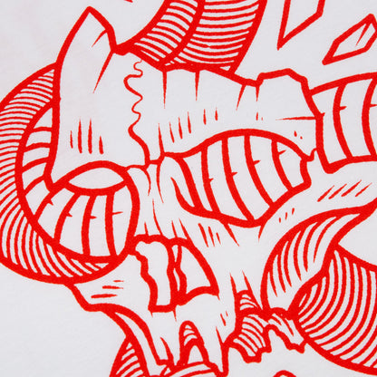Skull Buster Baseball Shirt - Black/White image 3