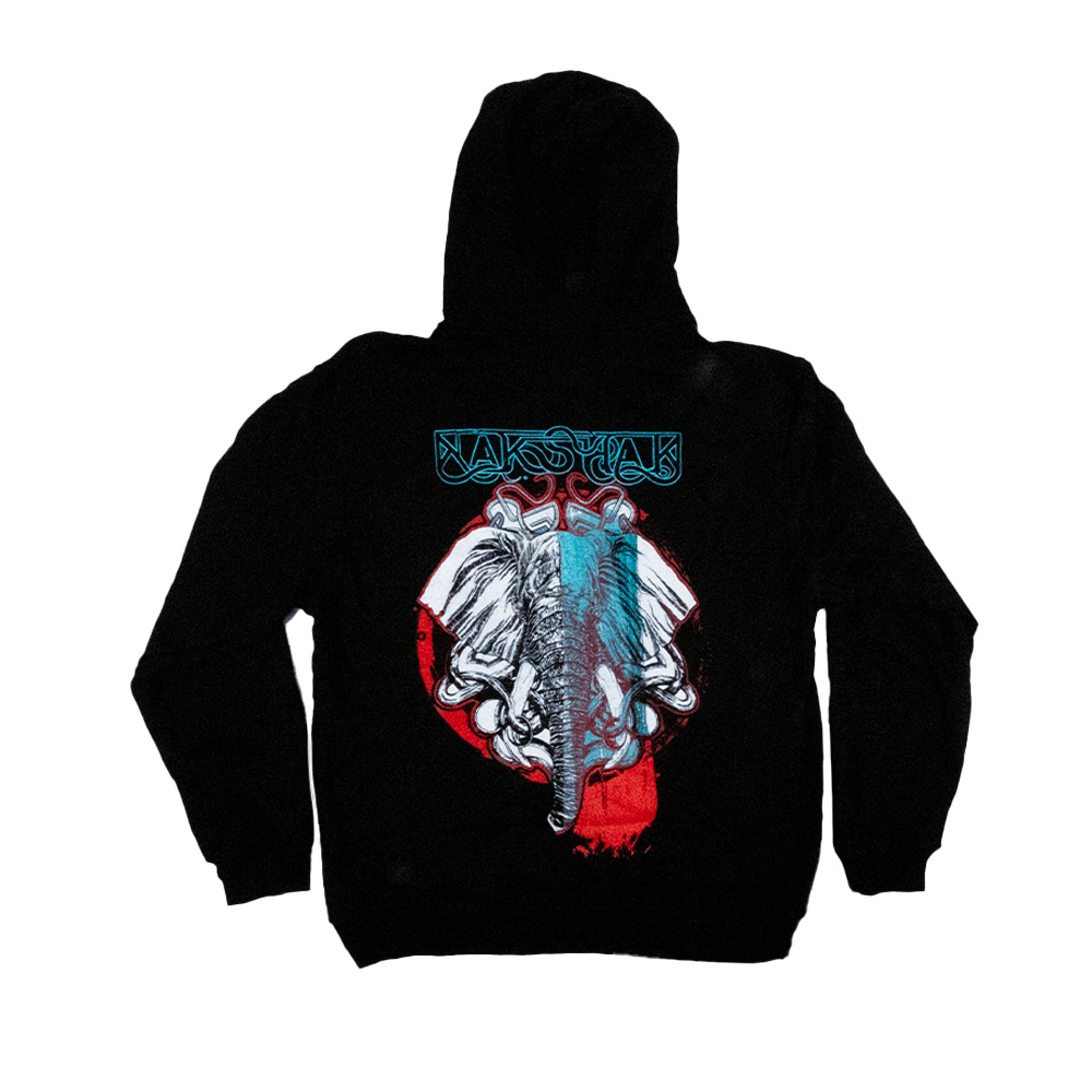 Warpaint Zip Hoodie - Black image 3