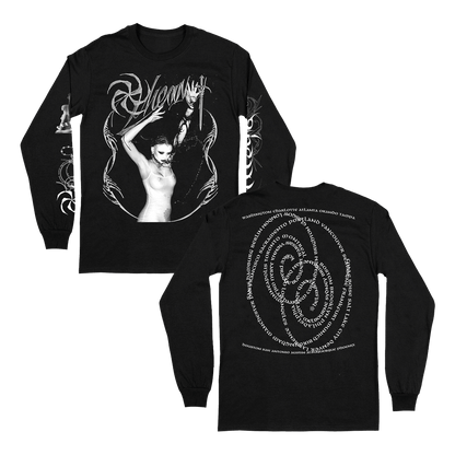 Goddess Tour Dates Longsleeve - Black image 0