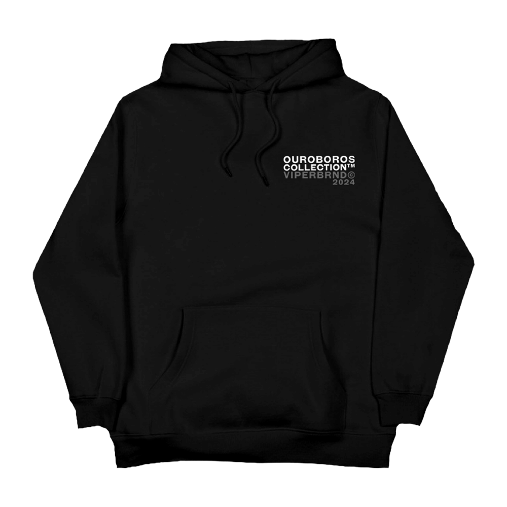 Ouroboros Hoodie - White/Black image 1