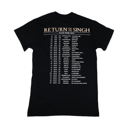 EU/UK Tour 2025 Tee - Black image 3