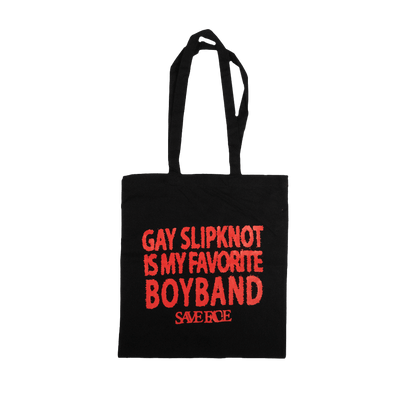 Favourite Boyband Tote - Black image 0