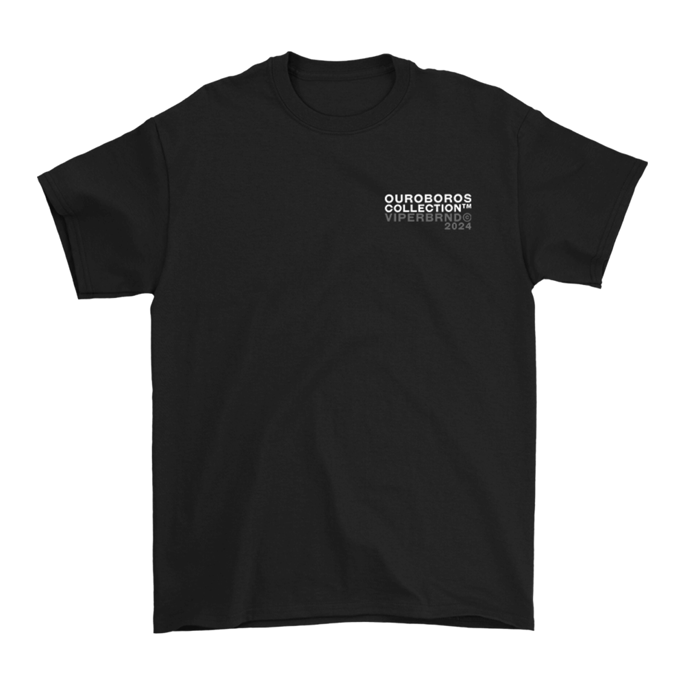 Ouroboros Tee - White/Black image 1