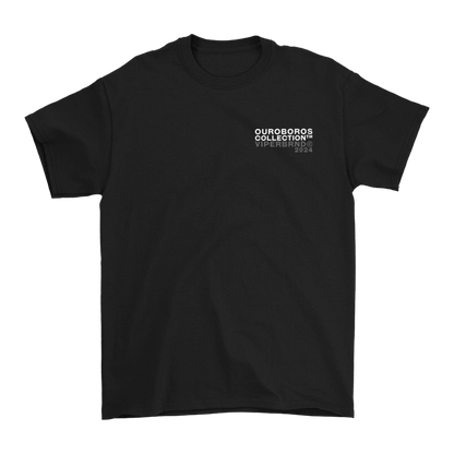 Ouroboros Tee - White/Black image 1