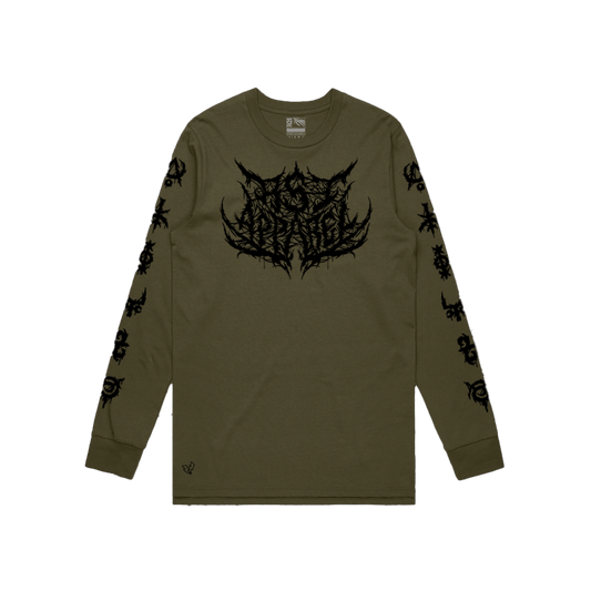 Death Metal Longsleeve - Army image 0