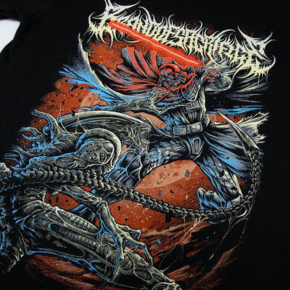 Vader Vs Xenomorph Tee - Black image 3