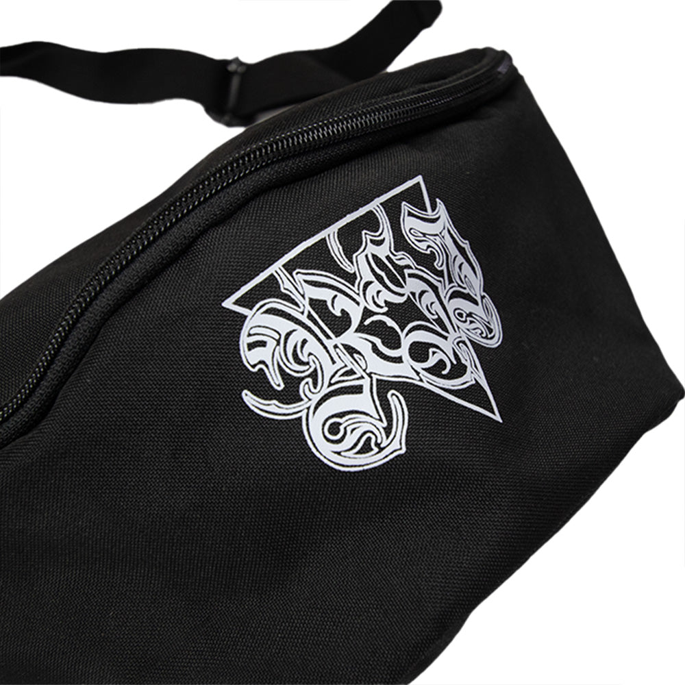 Script Logo Bum Bag - Black image 1