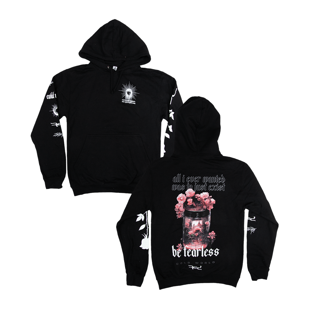 Cold World Hoodie - Black image 0