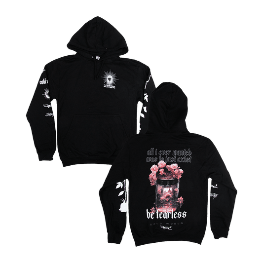 Cold World Hoodie - Black image 0