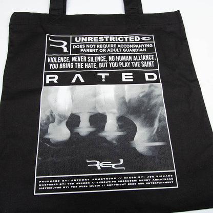Unrated Tote Bag - Black image 1