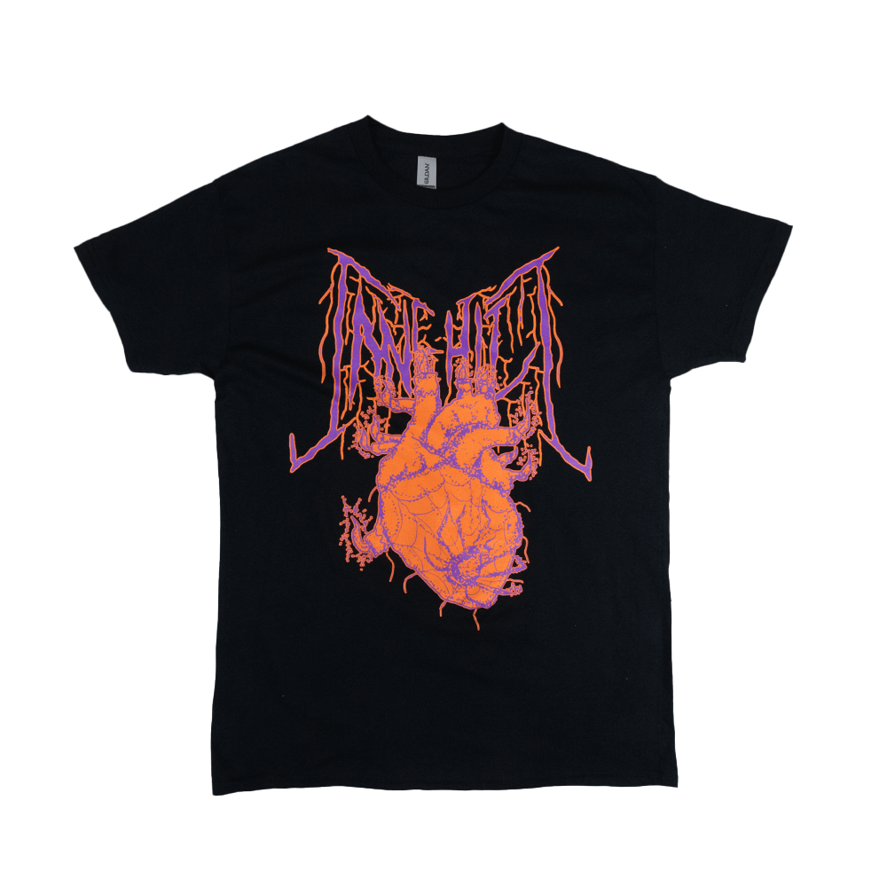 Spider Heart Tee - Black image 0