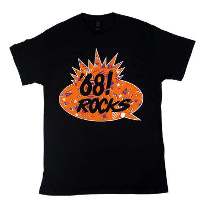 68 Rocks Tee - Black
