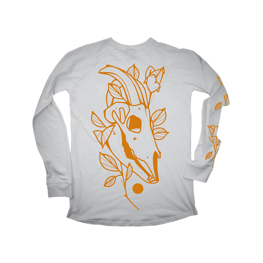 Roses for the Dead Longsleeve - White image 1