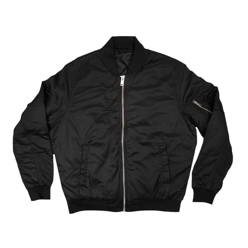 Bomber Jacket - Black image 1