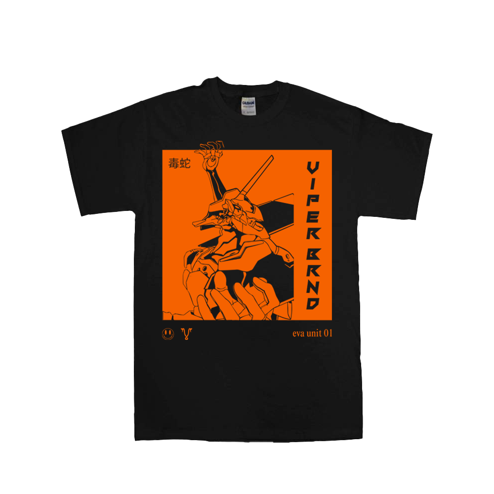 GEN76 Tee - Orange/Black image 0