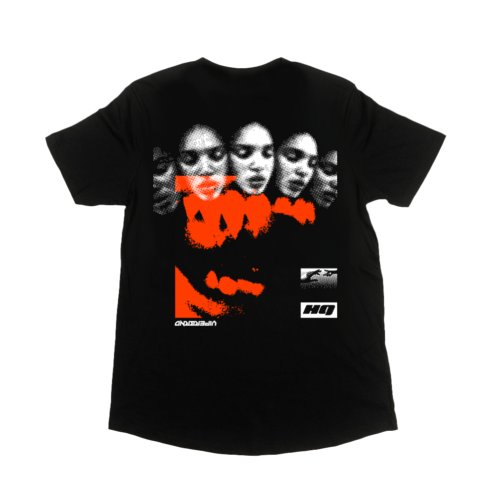BITEBACK Tee - Black (Longline) image 1