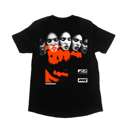 BITEBACK Tee - Black (Longline) image 1