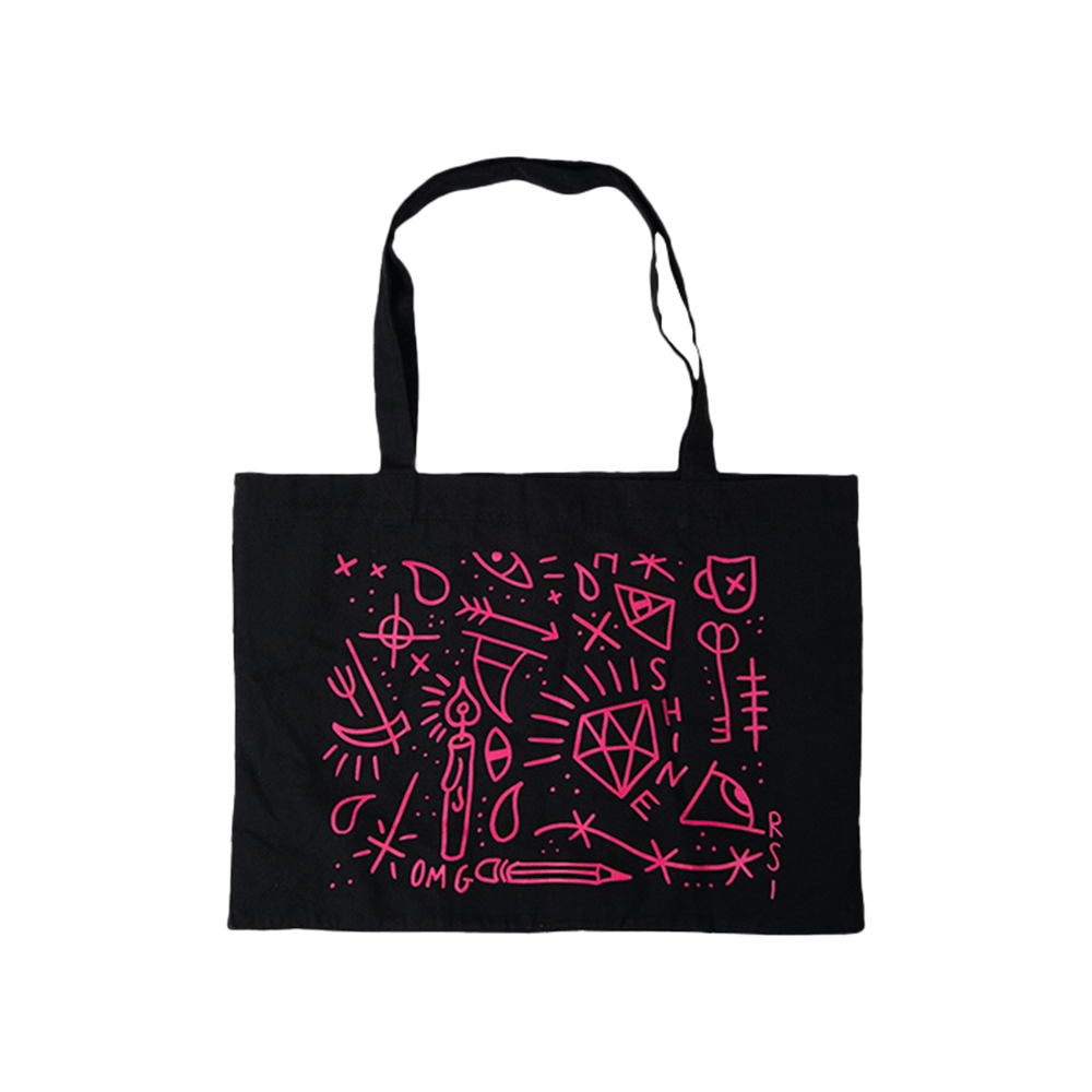 Lightning Shopper Bag - Black image 0