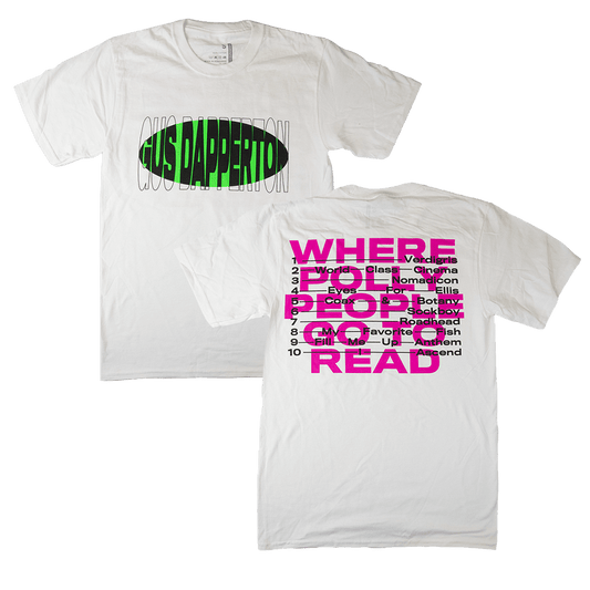 WPPGTR Tracklist Tee - White image 0