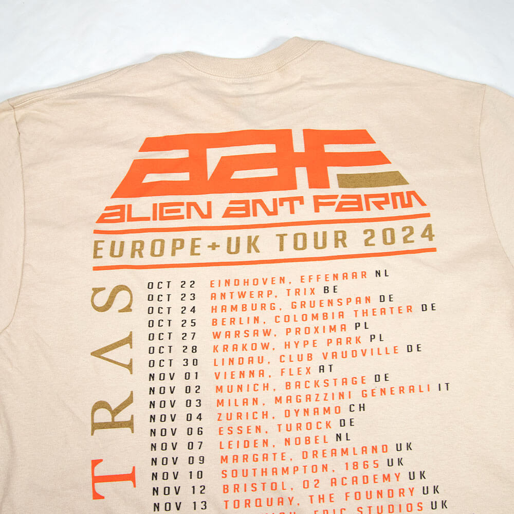 Mantras EU+UK Tour 24 Tee - Sand image 5