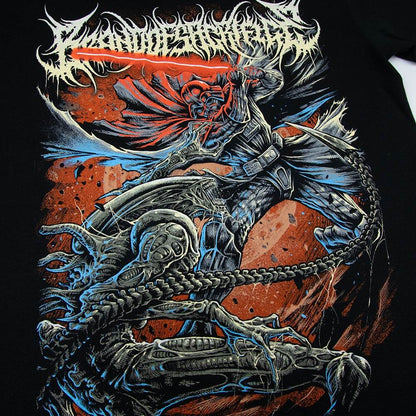 Vader Vs Xenomorph Tee - Black image 2