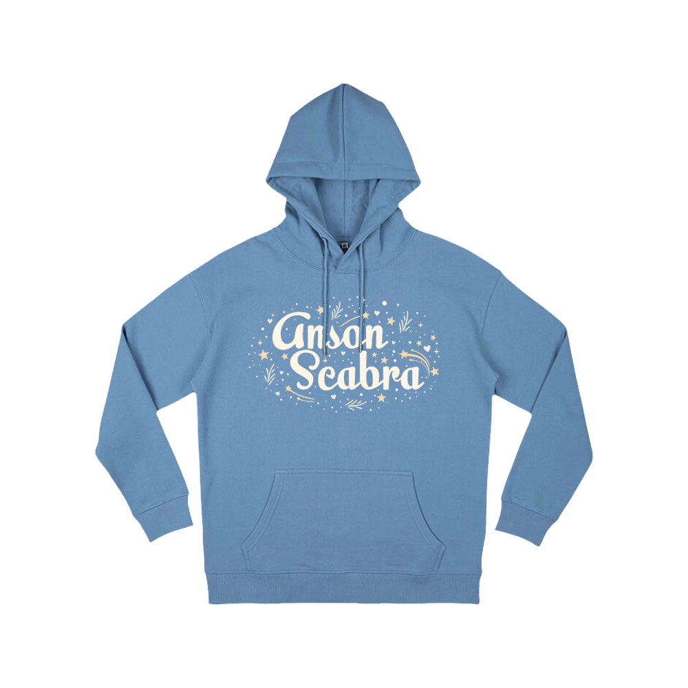 Anson Seabra Logo Hoodie - Blue Dusk image 0