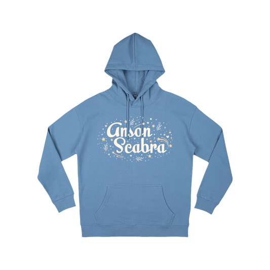Anson Seabra Logo Hoodie - Blue Dusk image 0