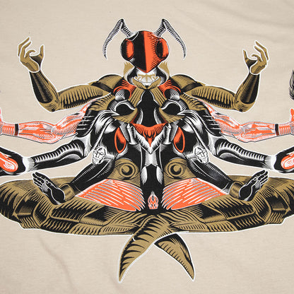 Mantras EU+UK Tour 24 Tee - Sand image 3
