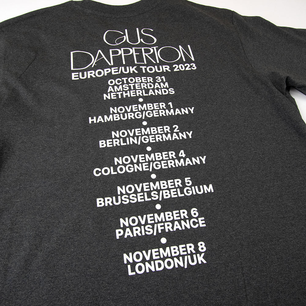 Henge EU/UK Tour Tee - Charcoal image 5