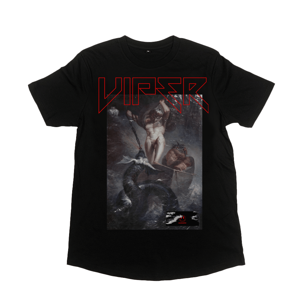 RAGNÖROK Tee - Black (Longline) image 0