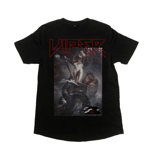 RAGNÖROK Tee - Black (Longline) image 0