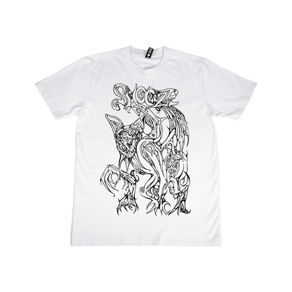 Creature Tee - White image 0