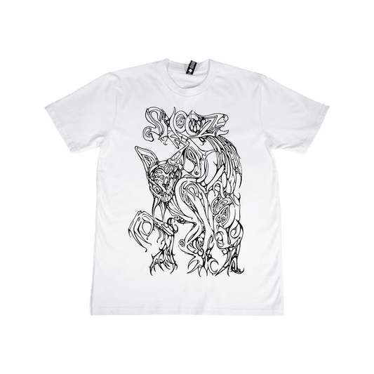 Creature Tee - White image 0